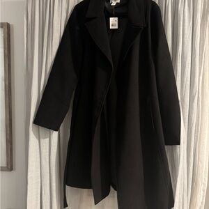 NWT Black Motherhood Maternity Coat